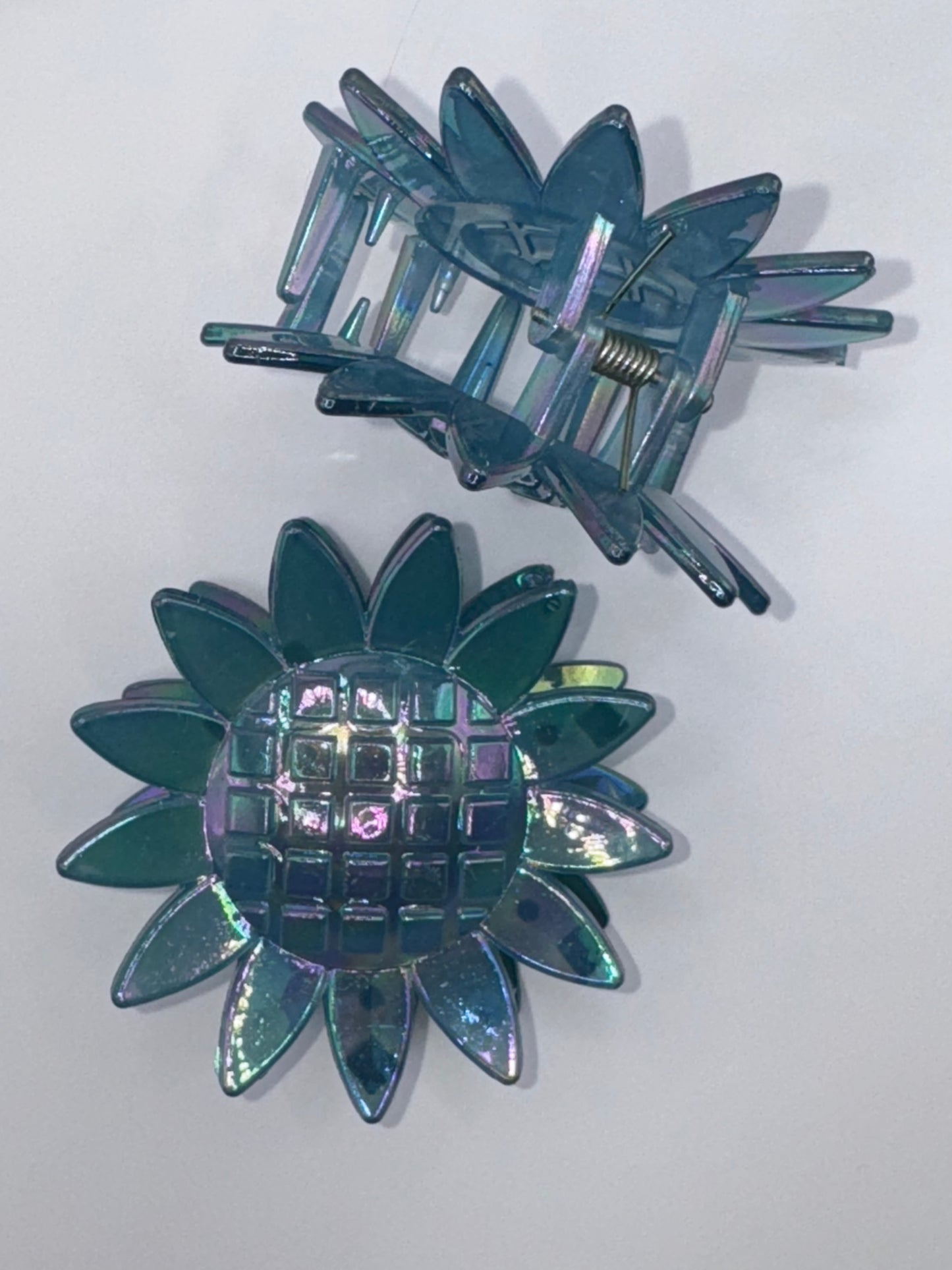 Blue Flower Hair Clip