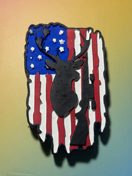 American Deer Hunter | Car Freshie