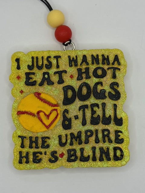 Softball | Car Freshie