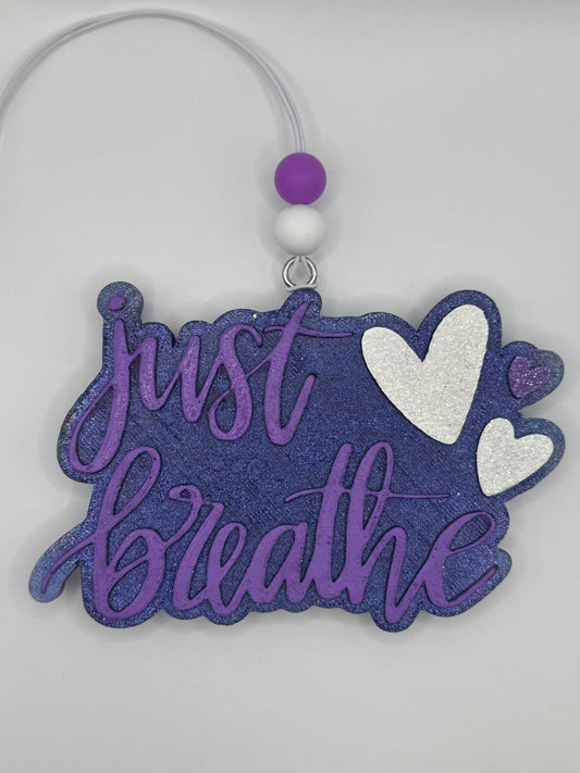 Just Breathe | Car Freshie