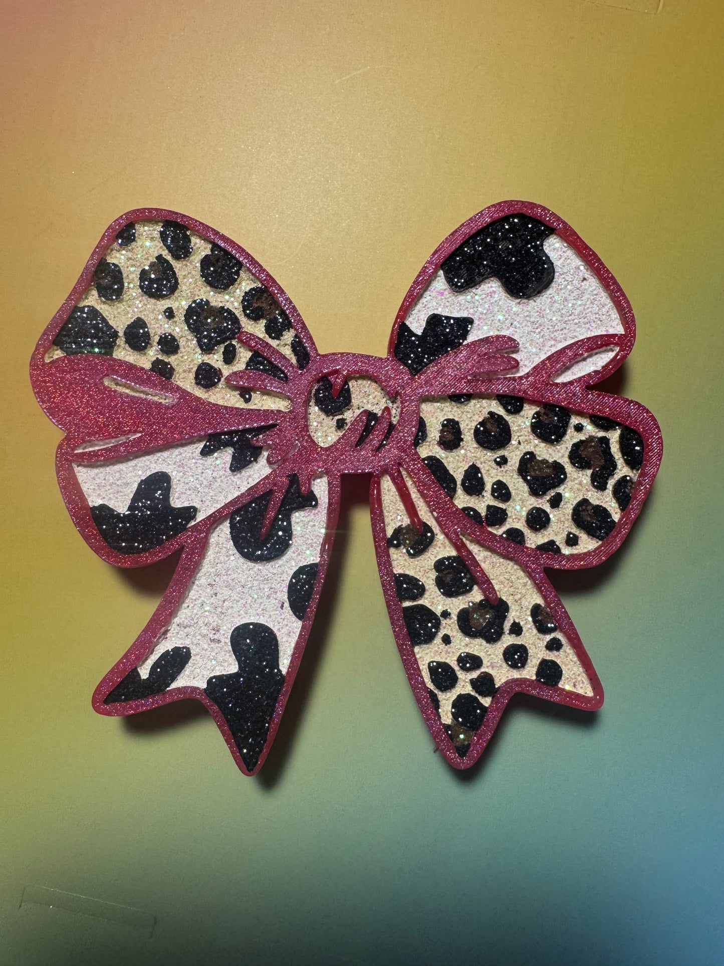 Animal Print Bow | Freshie